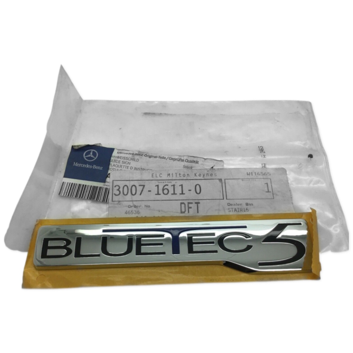 Bluetec5 Yazısı Mercedes
